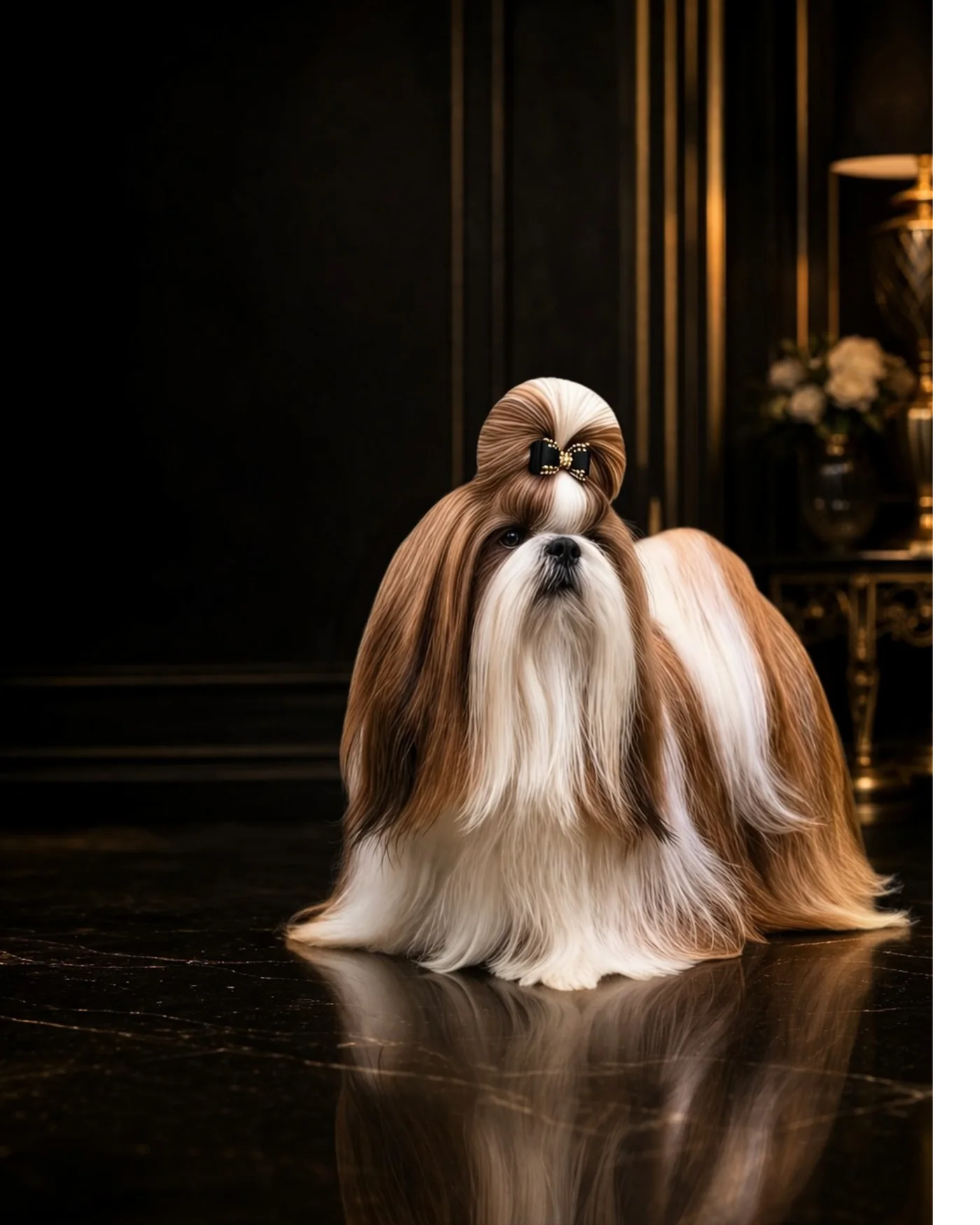 Portret Shih Tzu Rainbow of Happiness FCI
