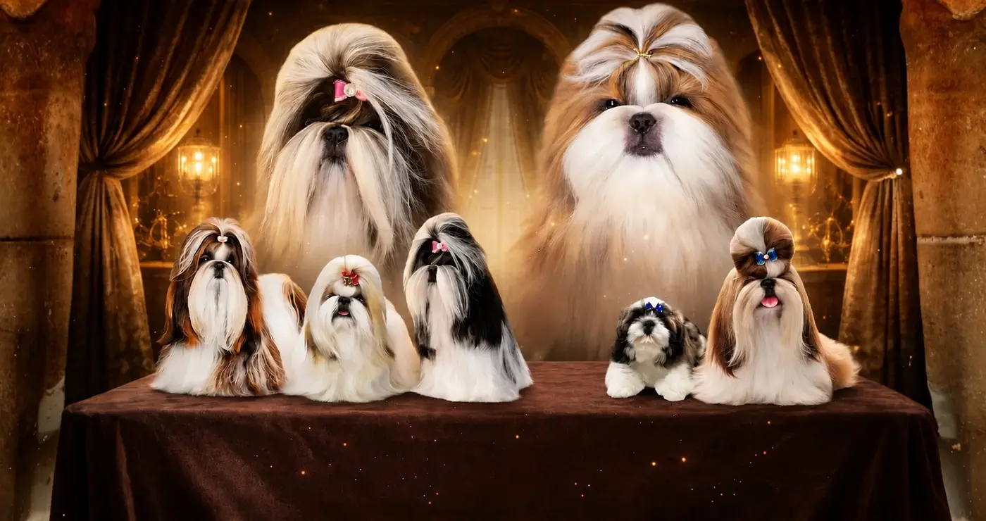 Psy Shih Tzu Rainbow of Happiness FCI